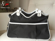 Carica l&#39;immagine nel visualizzatore di Gallery, METRO BAG - BLACK &amp; WHITE