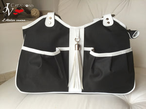 METRO BAG - BLACK & WHITE