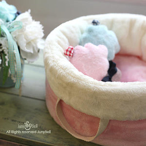 MILK VANILLA PUPPY BAG